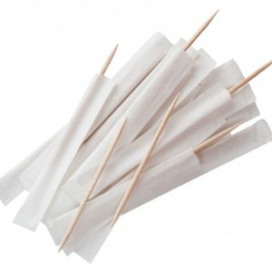 Paper Wrapped Wooden Toothpicks. Pack of 1000