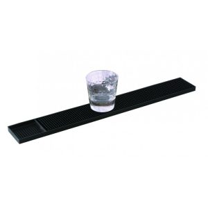 Bar Mat Deluxe Black  24″ x 3″