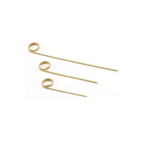 11.5cm Bamboo Card Holder Picks 1×100