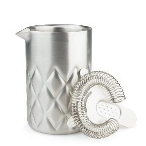 Final Touch Double-Wall Stainless Steel Yarai Mixing Pitcher Set