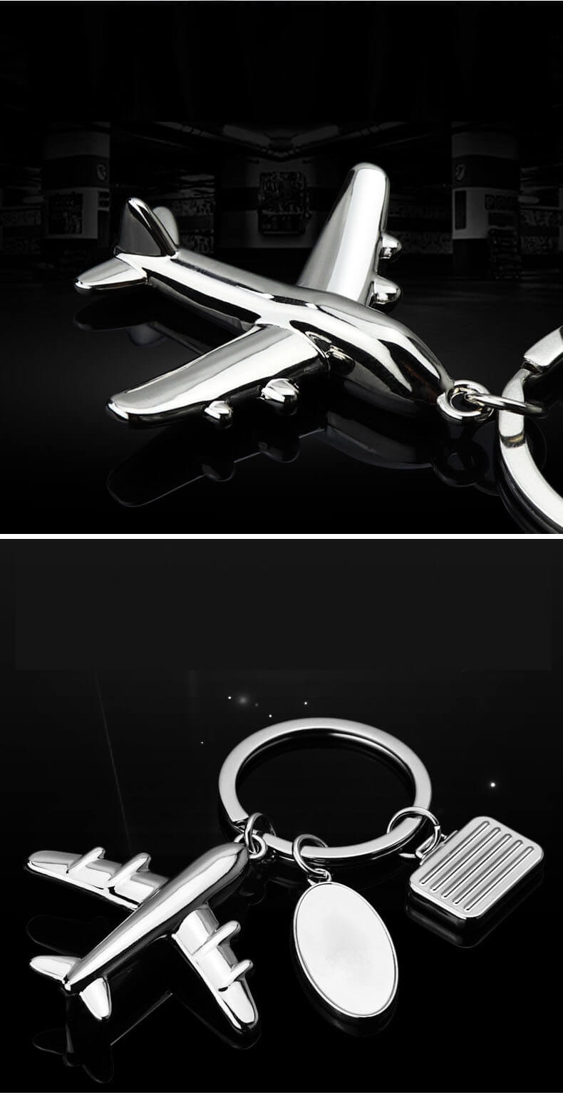 3D Airplane Keyrings - Image 2