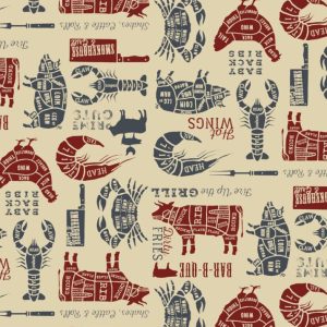 Diner Presentation Paper 10 x 17″ (25.5 x 43cm) 500pk