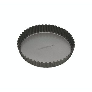 MasterClass Non-Stick 20cm Loose Base Fluted Quiche Tin