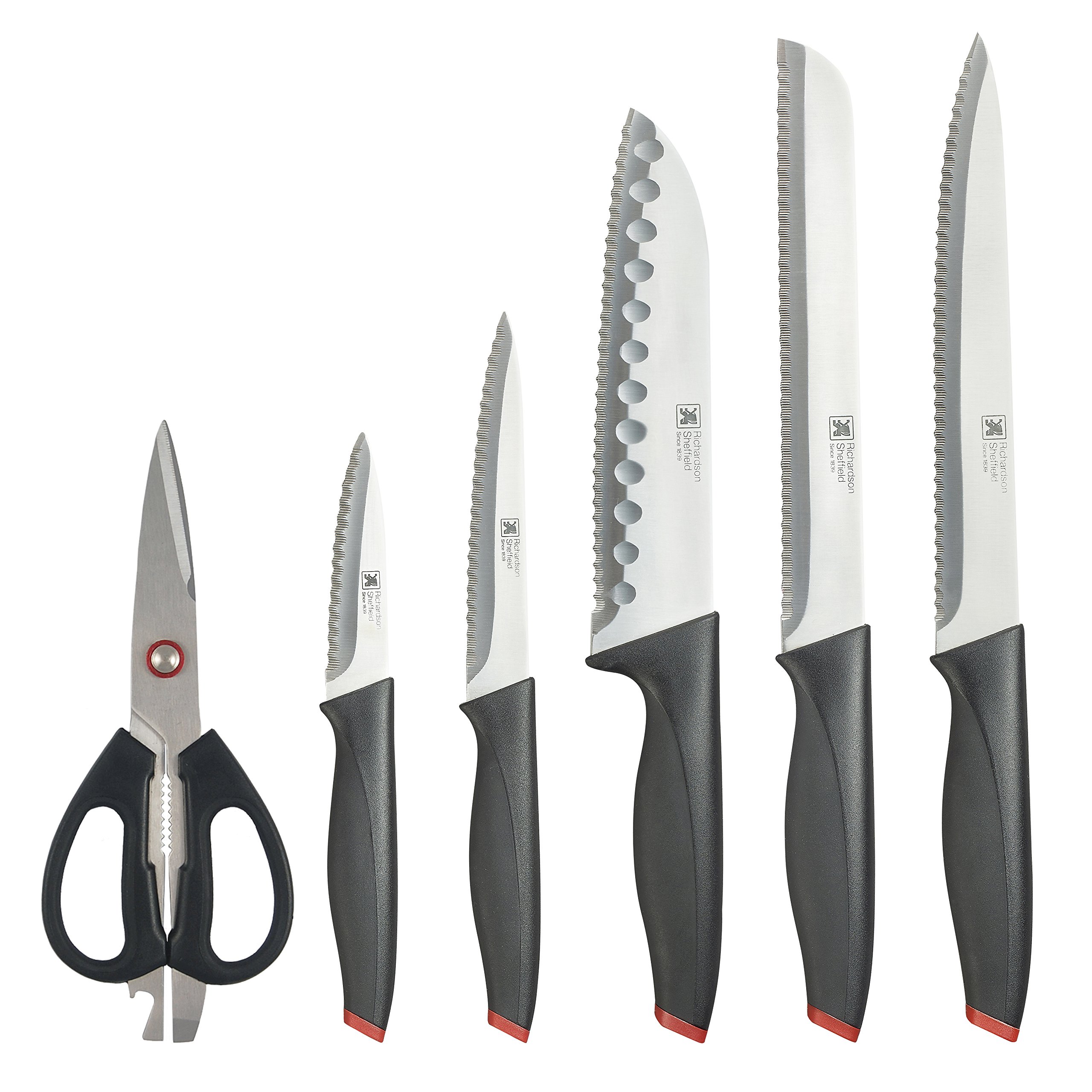 Richardson Sheffield Laser 6 Piece Knife Block Set - Image 2