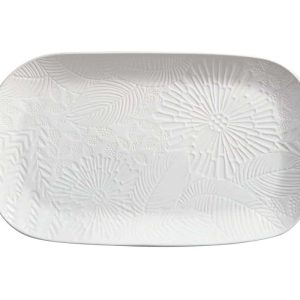 Maxwell & Williams Panama 39cm Oblong White Platter
