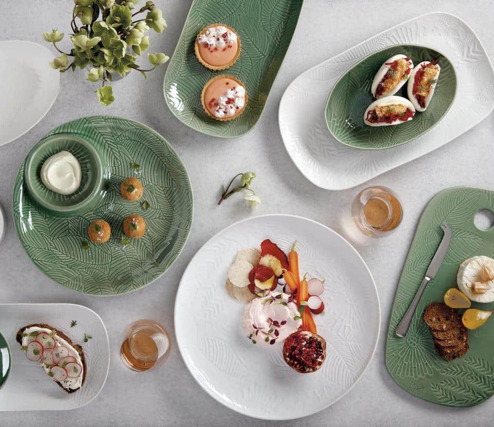 Maxwell & Williams Panama 24cm Oval Kiwi Serving Bowl - Image 2