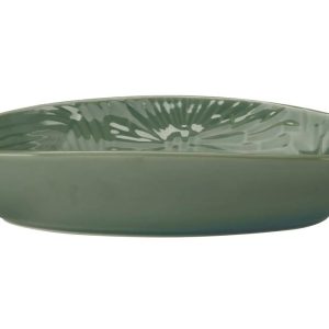 Maxwell & Williams Panama 24cm Oval Kiwi Serving Bowl