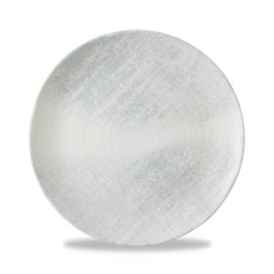 Dudson Jute Grey Organic Coupe Plate 29cm