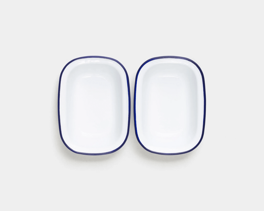 FalconHomeware Pigeon Grey Enamel Bake Set - Image 5