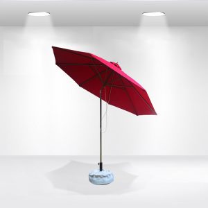 2.7×2.7m Tilting Sublimation Patio Umbrellas