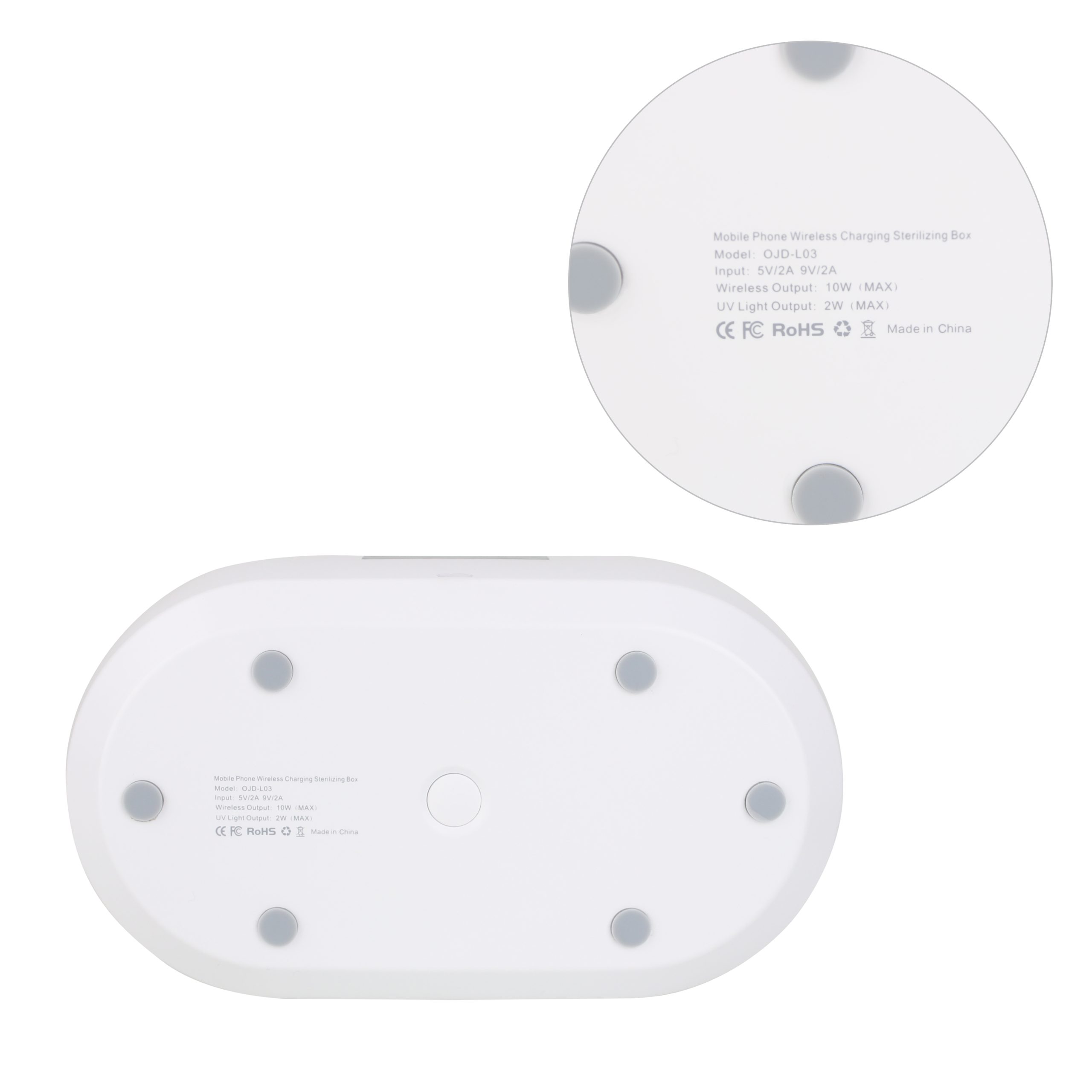 UV Sterilization Box With Wireless Charger - Image 7