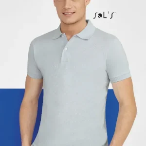 Polo shirt men’s short sleeve – 100% cotton pique PERFECT