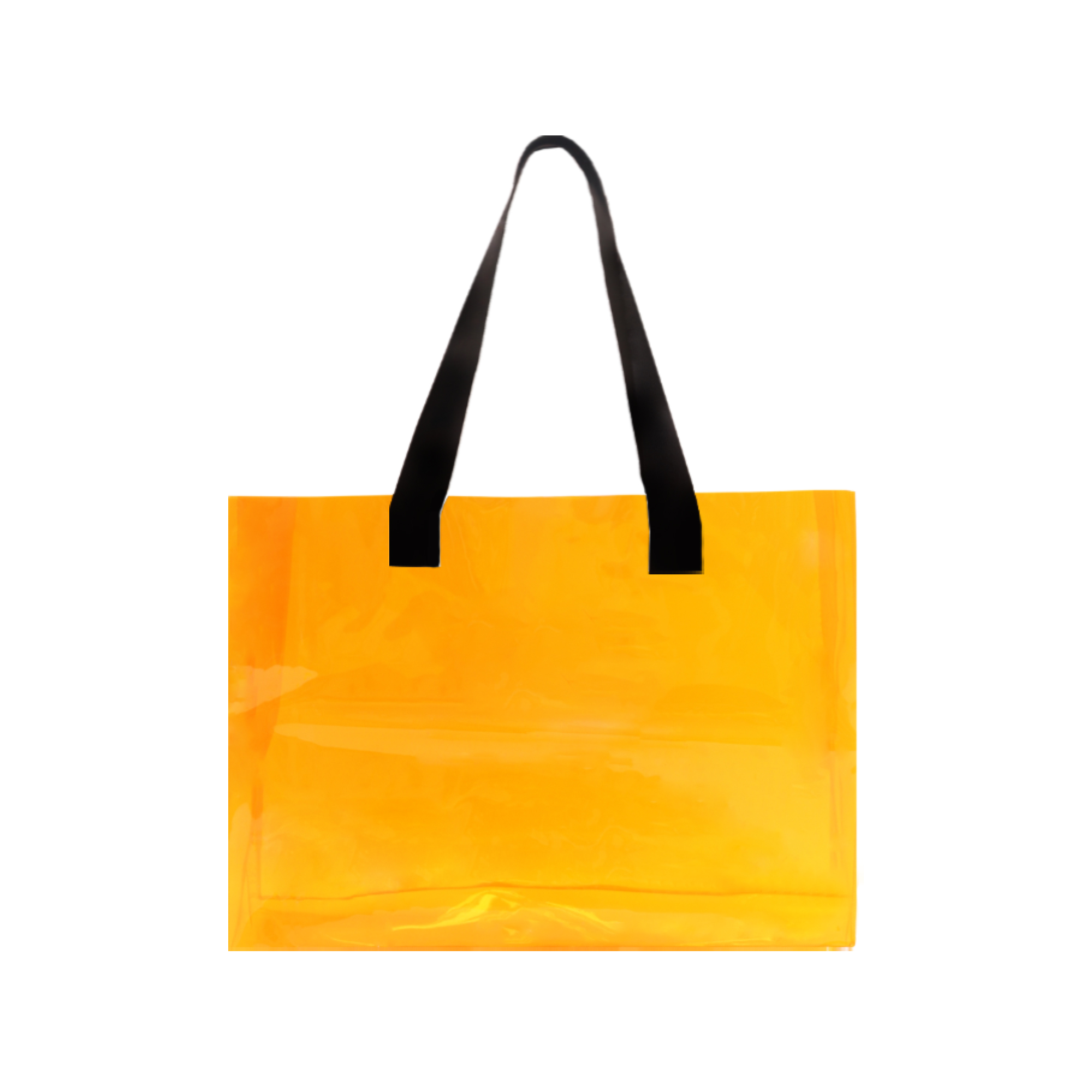 PVC Colorful Clear Tote Bag - Image 2