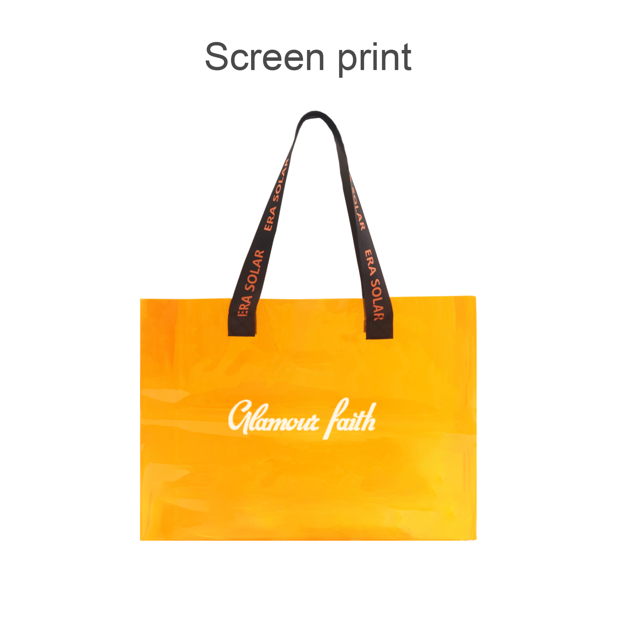 PVC Colorful Clear Tote Bag - Image 8