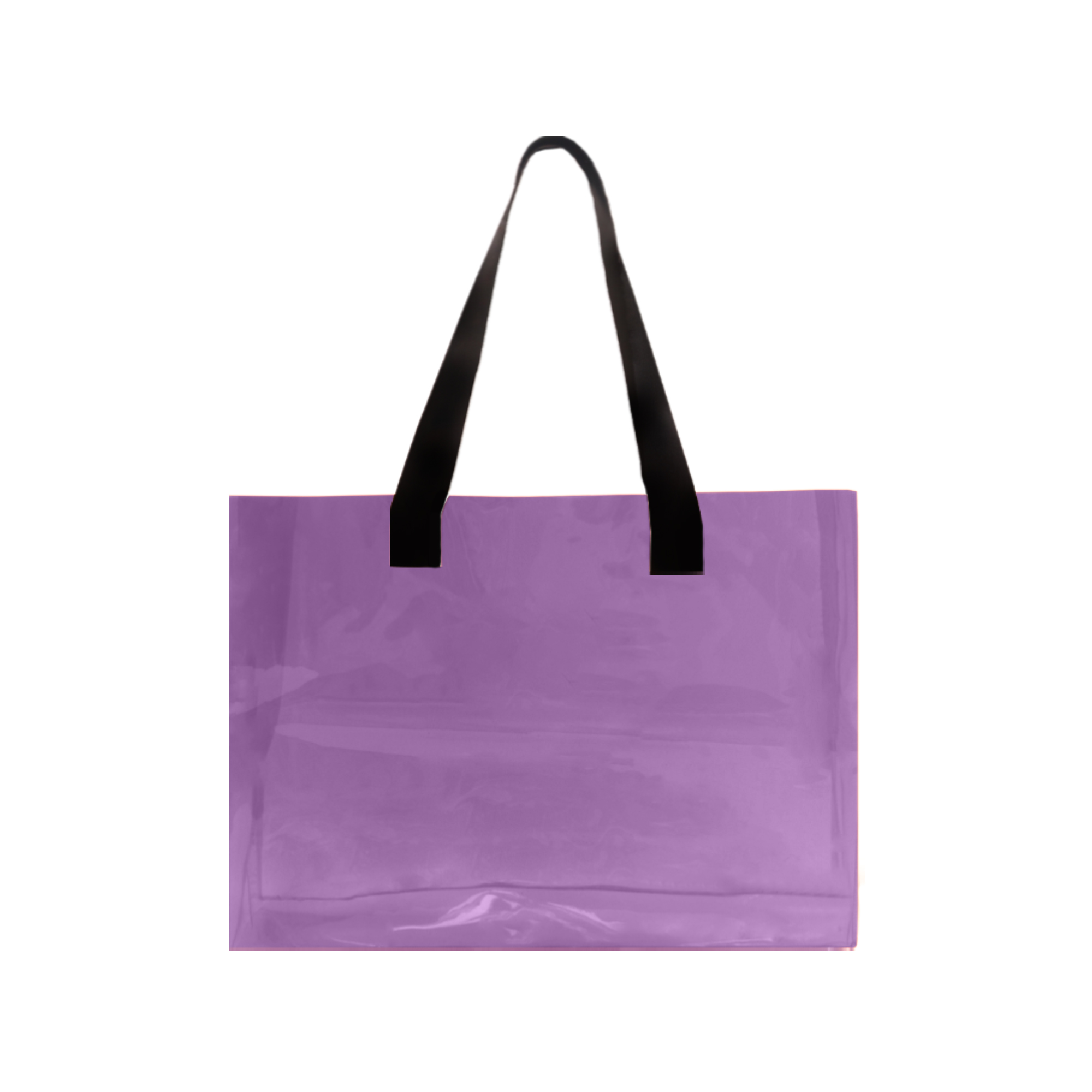 PVC Colorful Clear Tote Bag - Image 4