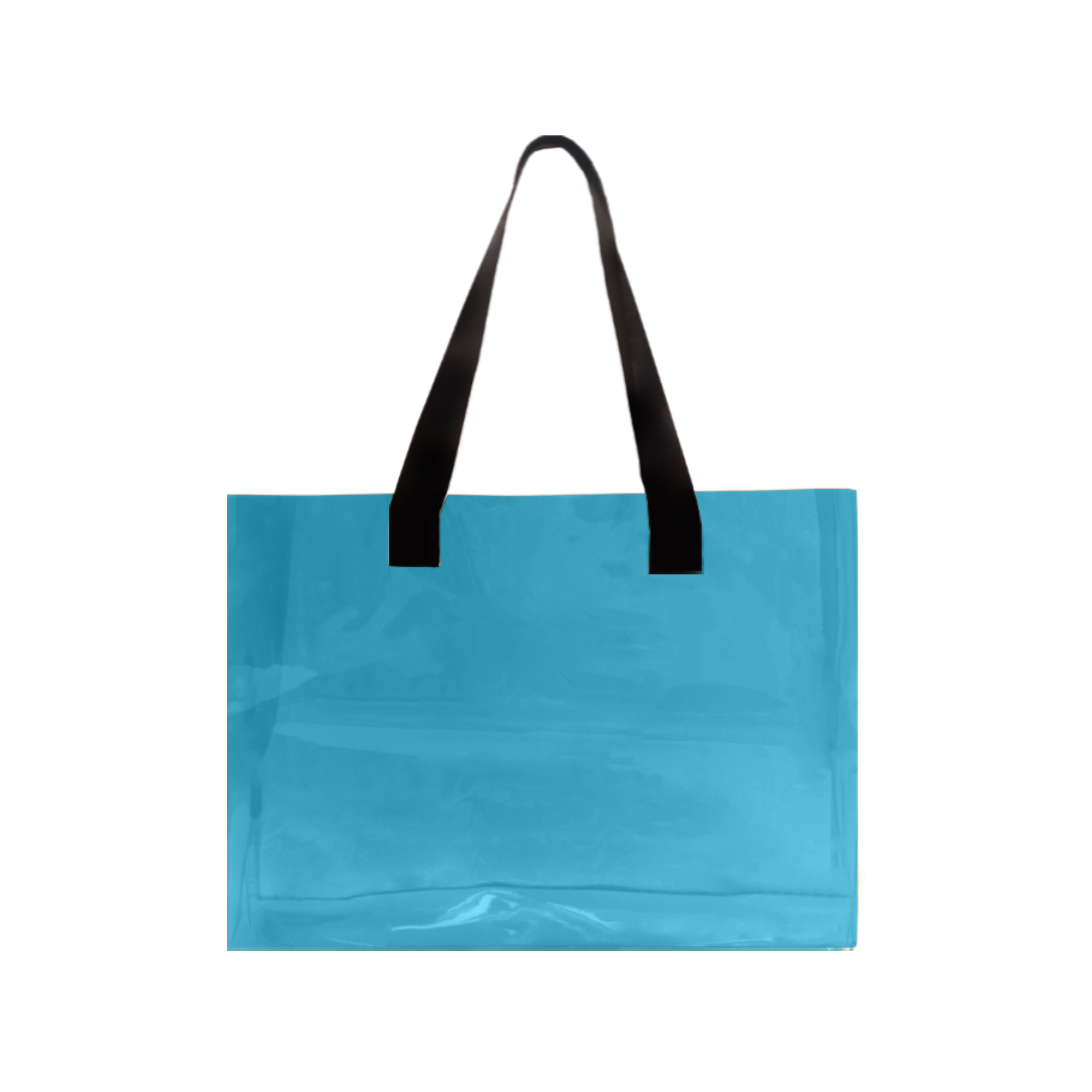 PVC Colorful Clear Tote Bag - Image 6