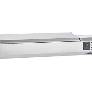 Sterling Pro Cobus SPT1400-330-SS Topping Well – Stainless Steel Lid 6 x GN1/4