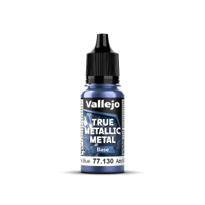 Ultramarine Blue Base 18ml True Metallic Metal Vallejo 77130