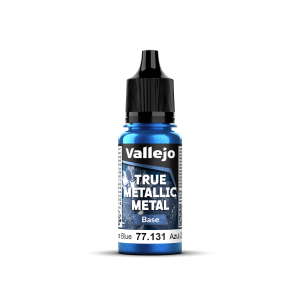 Sapphire Blue Base 18ml True Metallic Metal Vallejo 77131