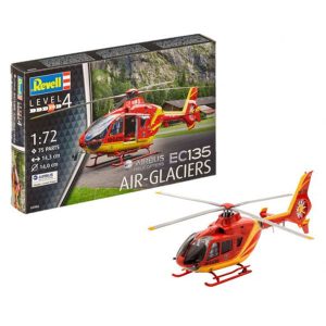 Revell Airbus EC135 Air-Glaciers Helicopters 1/72 Scale RVG 04986