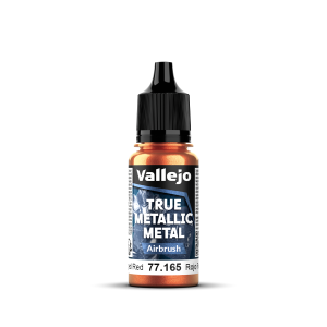 Forged Red Airbrush 18ml True Metallic Metal Vallejo 77165