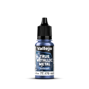 Ultramarine Blue Airbrush 18ml True Metallic Metal Vallejo 77170