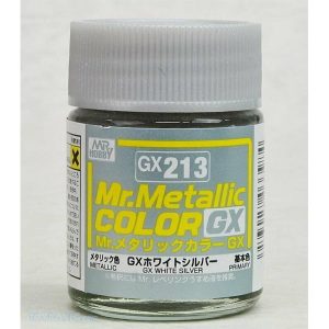 Mr Color Metal White Silver GX213