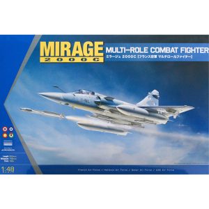 Kinetic Models Mirage 2000C Multi-Role Combat Fighter 1/48 Scale K48042