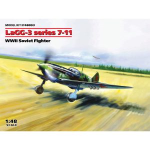 ICM LaGG-3 series 7-11 WWII Soviet Fighter 1/48 Scale 48093