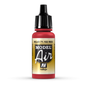 Vallejo Model Air Color Colour Red 71102