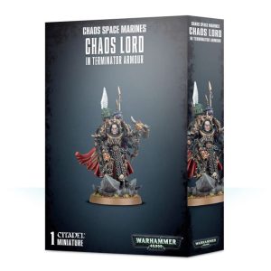 Chaos Space Marines Chaos Lord In Terminator Armour 43-12 Warhammer 40000
