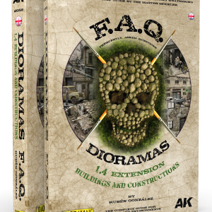 AK Interactive FAQ Dioramas 1.4 Extension Buildings and Construction AK8500 Pre-Order May 31 2026 Availability