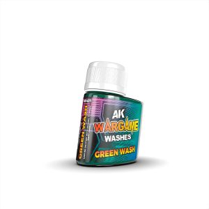 AK Interactive Wargame Washes Green Wash Wash 35ml AKI 14211