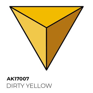 AK Interactive Quick Gen Dirty Yellow 18ml AK17007