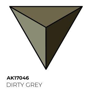 AK Interactive Quick Gen Dirty Grey 18ml AK17046