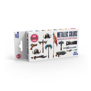 AK Interactive Quick Gen Metallics Set of 6 AK17522