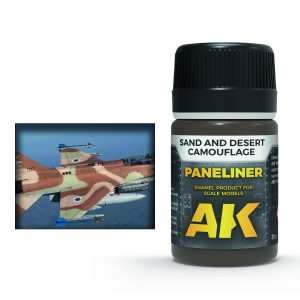 Paneliner Sand and Desert Camouflage by AK Interactive AKI 2073