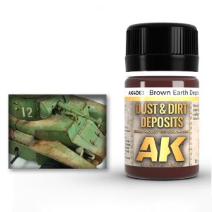 AK Interactive Brown Earth Deposit AKI 4063