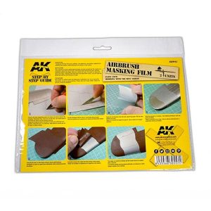AK Interactive Airbrush Masking Film Set of 2 9045