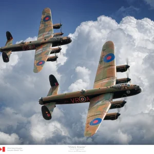 Avro Lancaster Historic Reunion 17×22 Print JSP17163