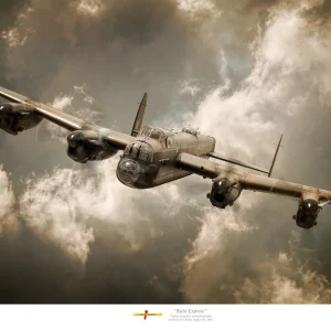Avro Lancaster Ruhr Express 17×22 Print JSP17175