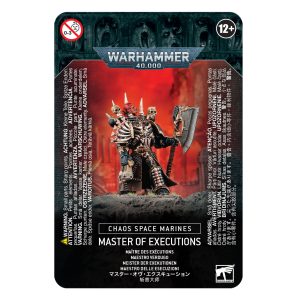 Chaos Space Marines Master of Executions 43-44 Warhammer 40000