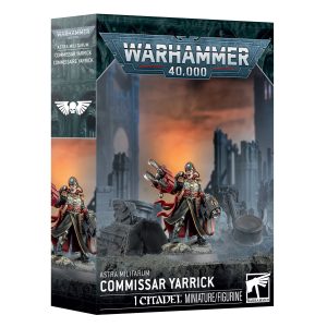 Commissar Yarrick Astra Militarum Warhammer 40000 47-56  Pre-Order May 9 2026 Release