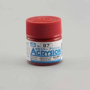 Mr Hobby Acrysion Metallic Red Metallic Primary N87