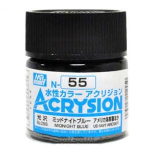 Mr Hobby Acrysion Midnight Blue Gloss Aircraft N55