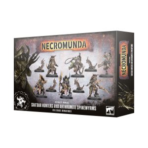 Sha’dar Hunters and Anthromite Spinewyrms Ash Waste Nomads Necromunda 301-56