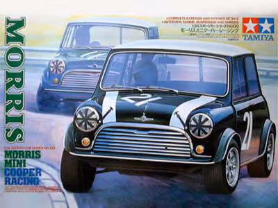 Tamiya Morris Mini Cooper Racing 1/24 Scale 24130 Pre-Order 3rd Quarter 2026 Availability