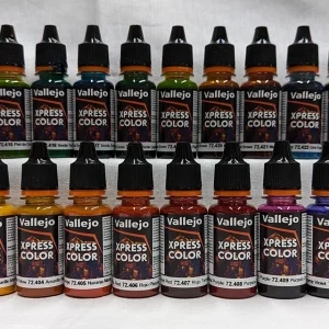 Vallejo Game Color Xpress Color Full Set of 24 Wave 1 Vallejo Paints 72400