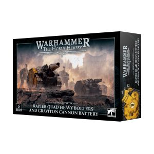 Legiones Astartes Rapier Laser Destroyer and Quad Launcher Battery 31-105 The Horus Heresy Warhammer