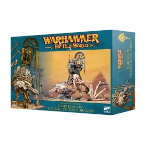 Tomb King of Khemri Tomb King on Necrolith Bone Dragon 07-08 The Old World Warhammer